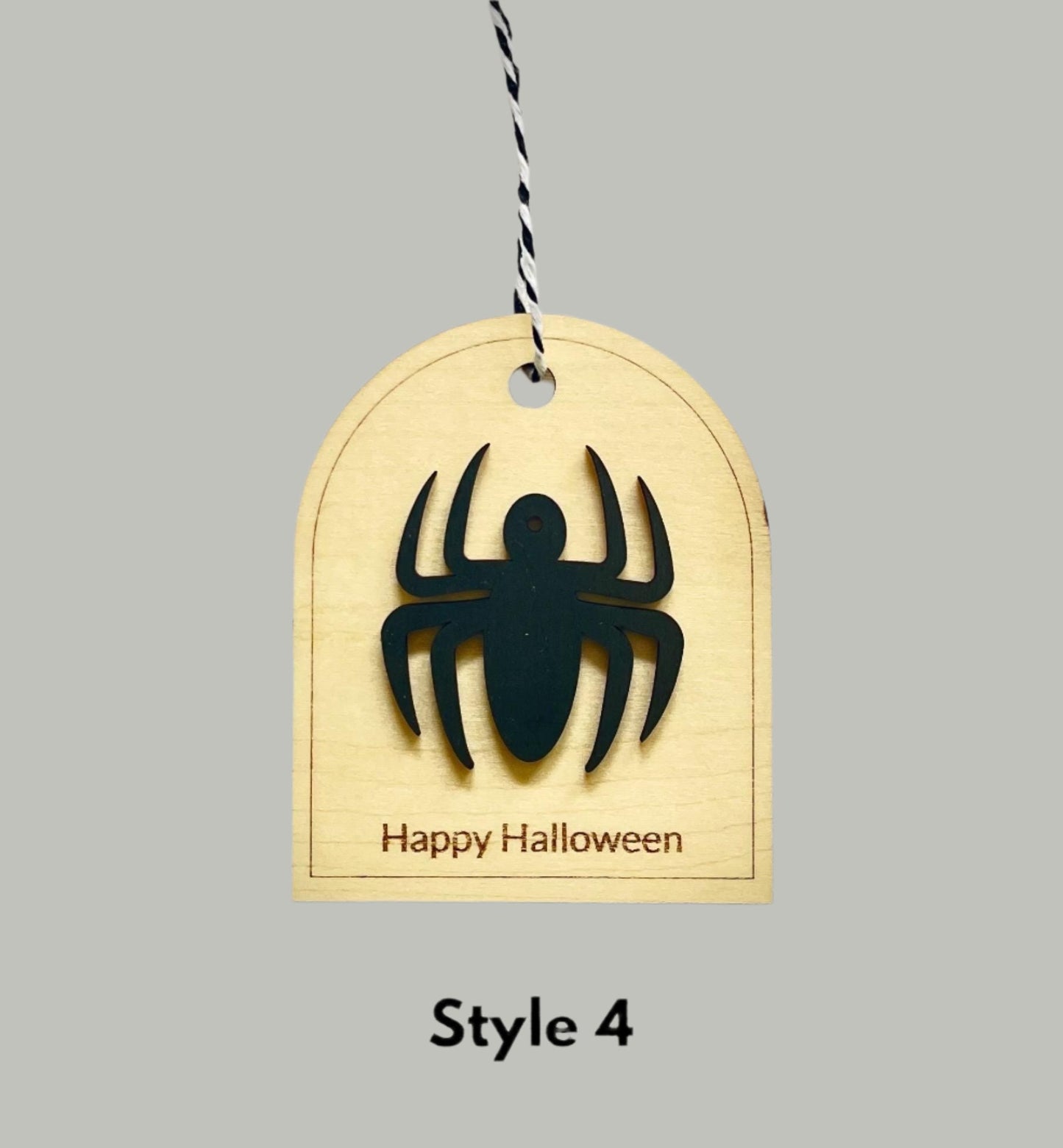 Personalised Halloween Gift Tag | Boo Box | Trick Or Treat | Spider Cat Bat Pumpkin | Halloween Gift | My 1st Halloween