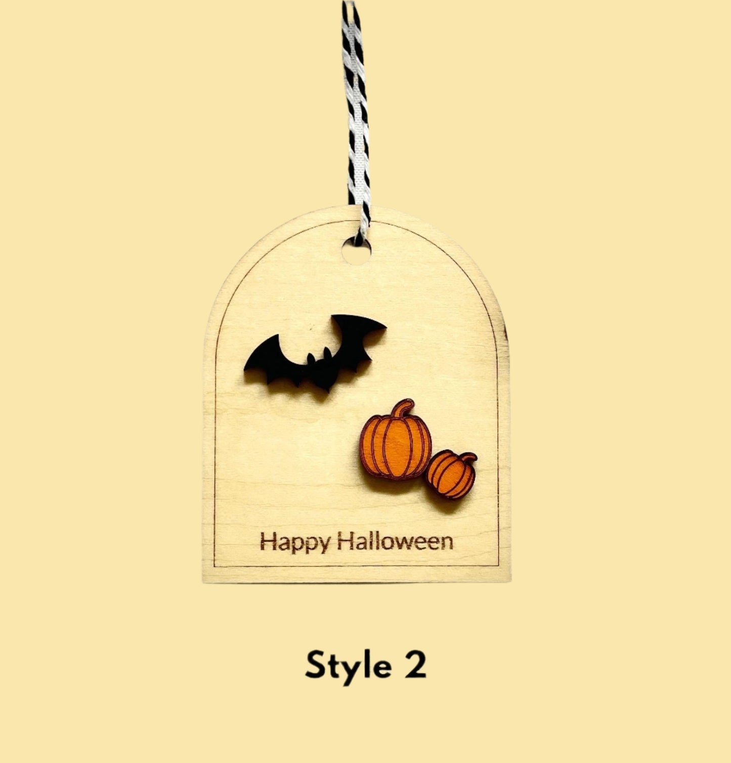 Personalised Halloween Gift Tag | Boo Box | Trick Or Treat | Spider Cat Bat Pumpkin | Halloween Gift | My 1st Halloween