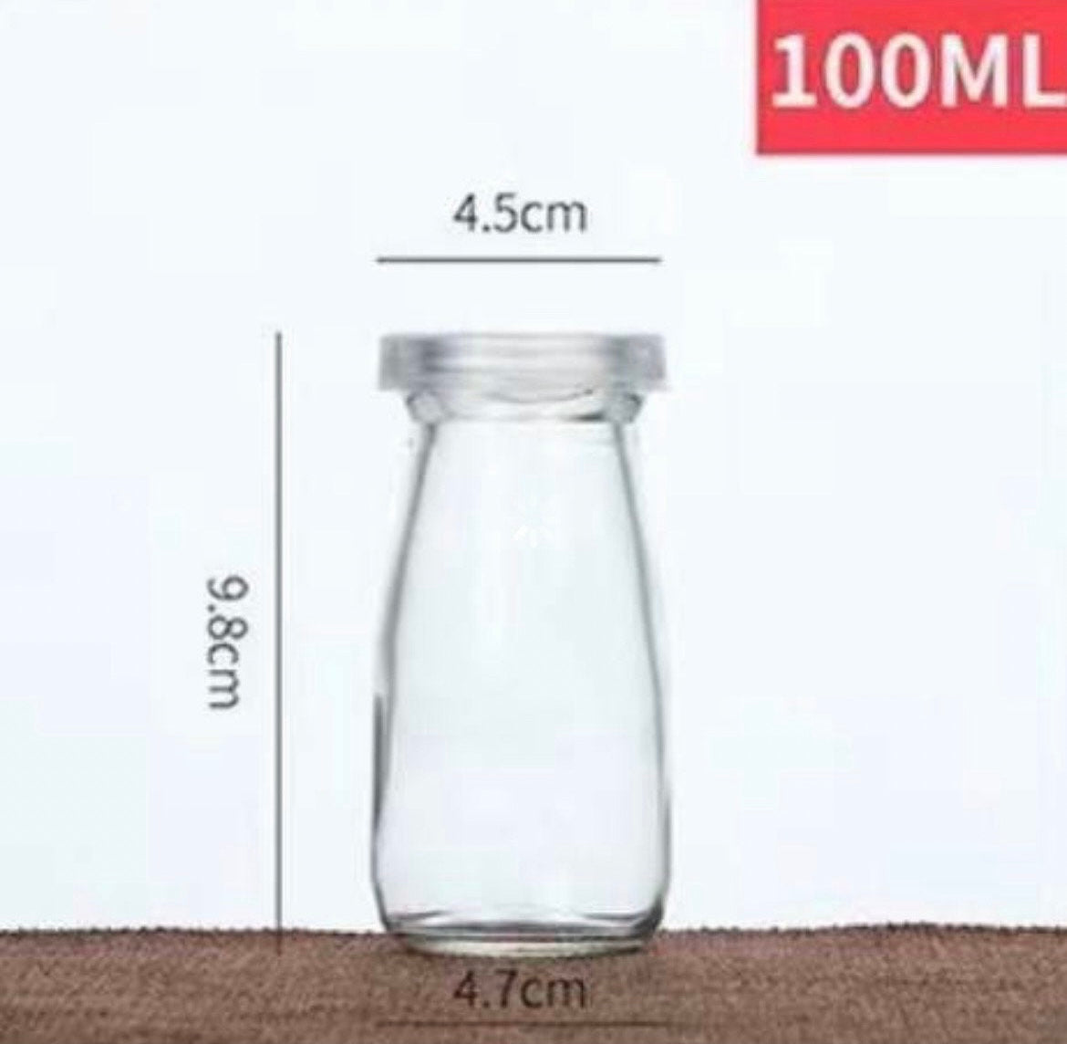 Mini Halloween Milk Bottles With Lid & Straw | Glass | Novelty Glass | Kids | Halloween Party