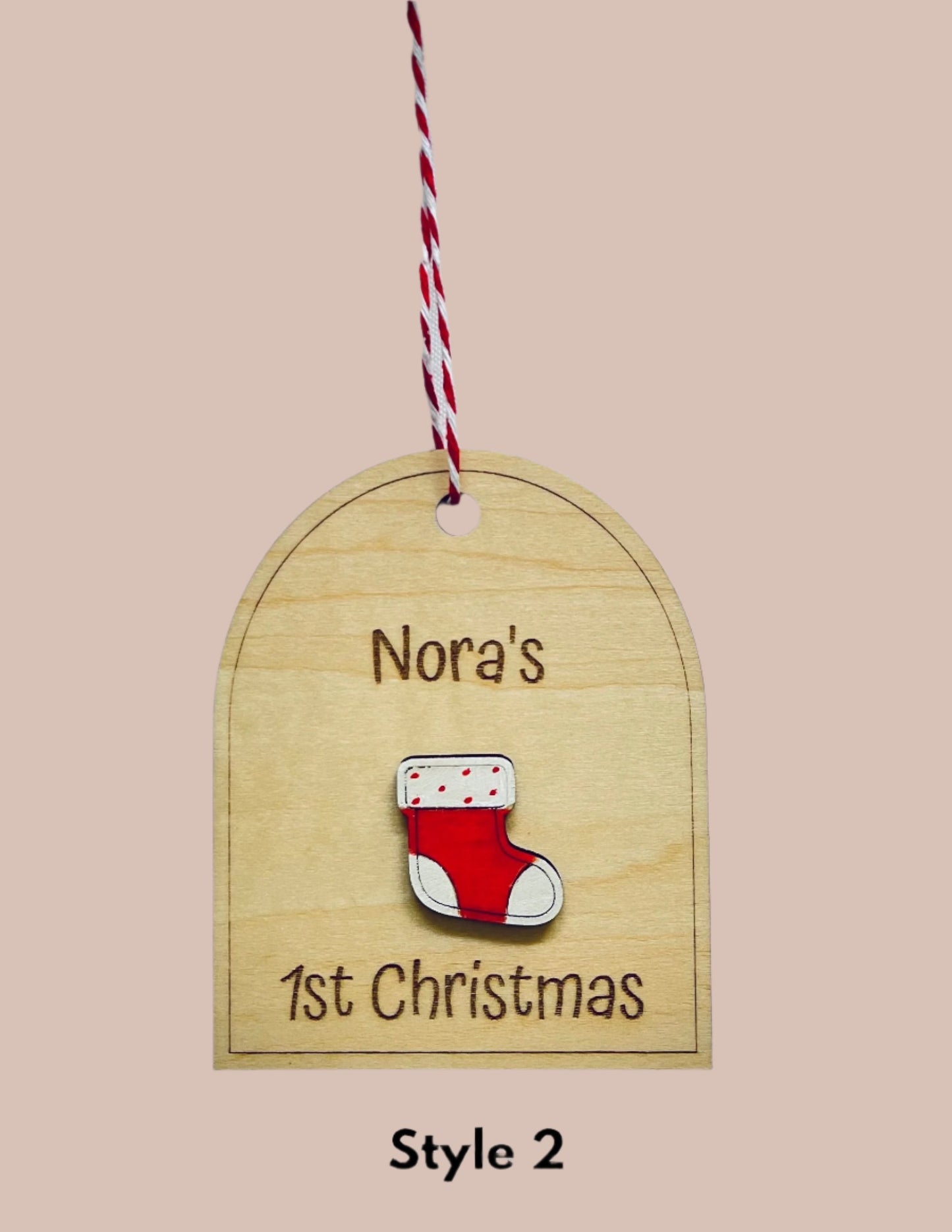 Personalised Christmas Gift Tags | Baby's 1st Christmas | Christmas Decor | Christmas keep sake