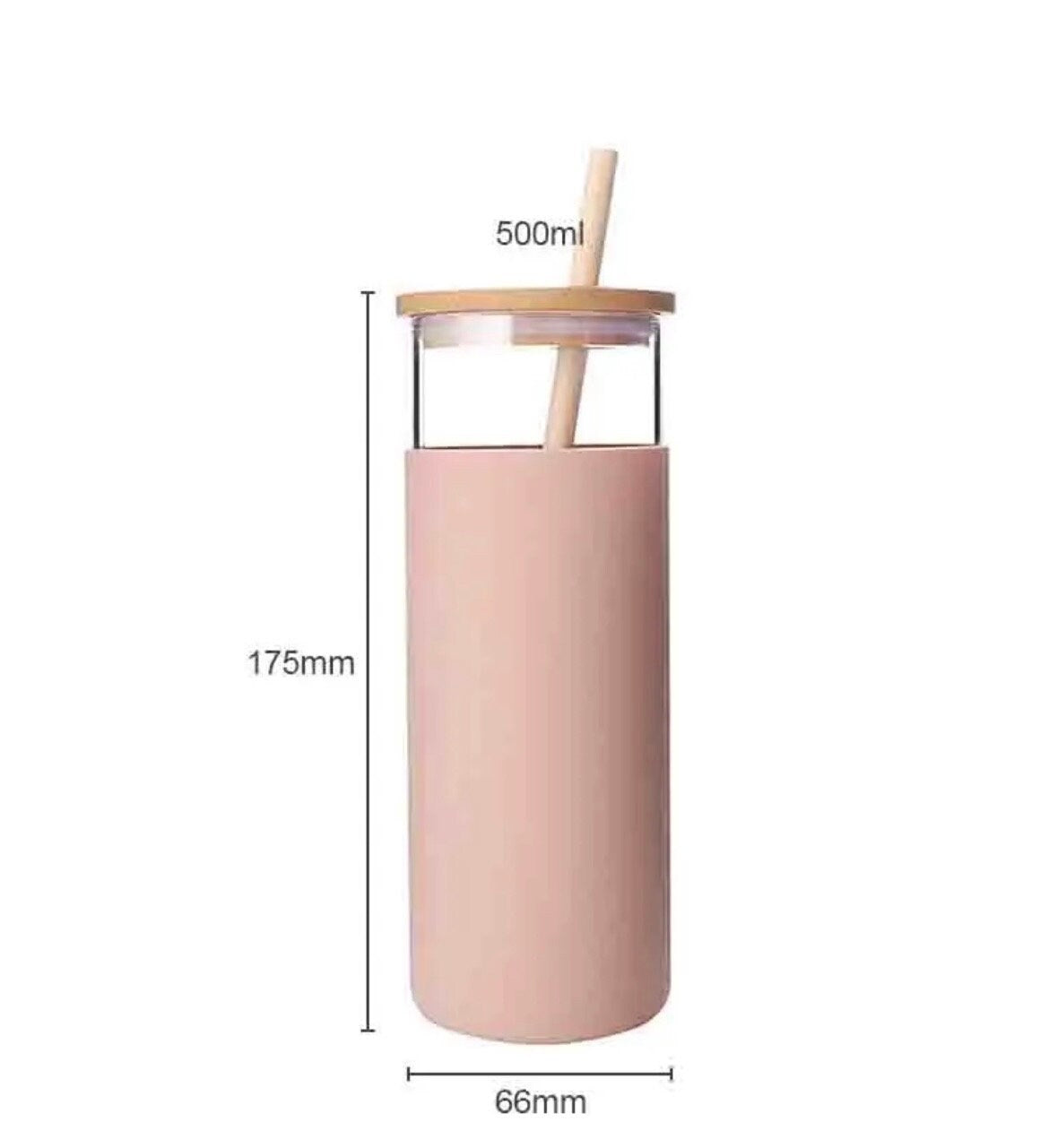Drinks Cup | Bamboo & Glass Tumbler | Bamboo lid and straw | Silicone | Eco friendly Reusable | Water bottle | personalised